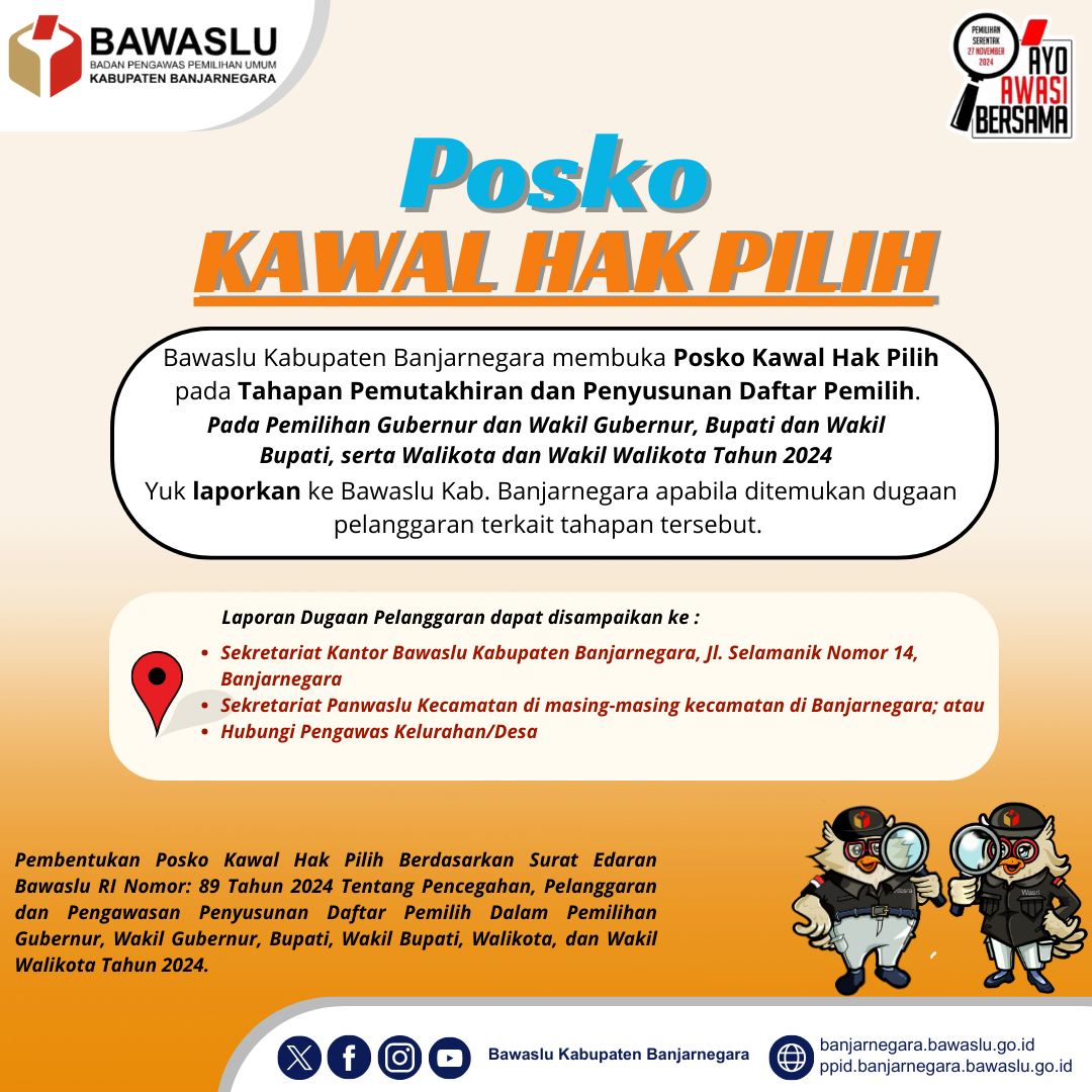 POSKO KAWAL HAK PILIH