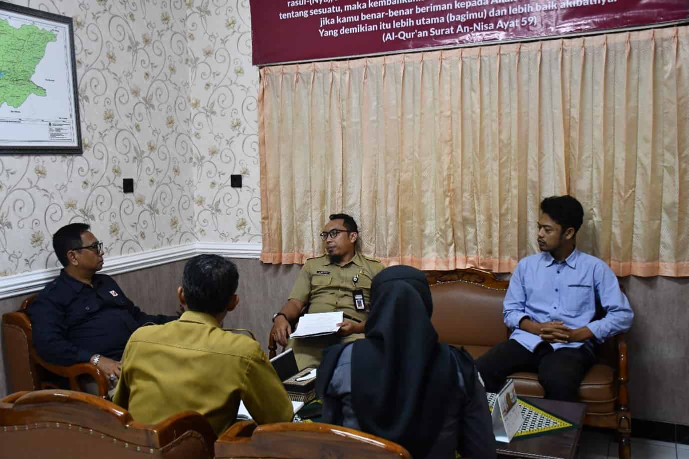 koordinasi dengan pemda